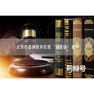 北京市首例职务犯罪“自洗钱”案件